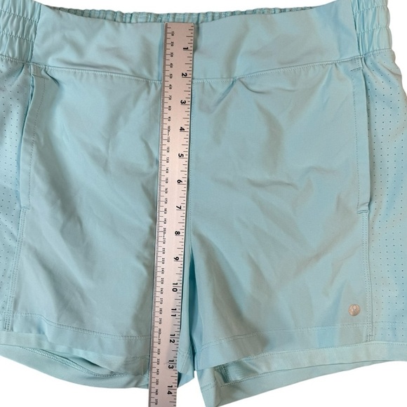 Layer 8 Shorts Lined Athletic Shorts Blue Womens Size Medium - Picture 5 of 6